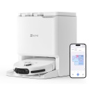 Ezviz RS20 Pro CS-RS20-PRO-PGA2 Nutikas Tolmuimeja Märgpuhastuse ja AI Kaameraga, 7200Pa Võimsus, Isepesuv Alus Valge