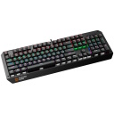 Vadu mehāniskā spēļu klaviatūra 104 taustiņi RGB apgaismojums 17 hot-keys USB Hazard GK-6 Melna CND-SKB6-US CANYON