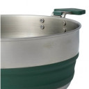 Salokāms katls DETOUR Stainless Steel Collapsible Pot 3L, Laurel Wreath Green, 9327868160839 SEA TO SUMMIT