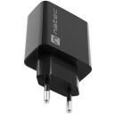 Natec Lādētājs RIBERA NUC-2058, 18W, 100-240V, 50/60Hz, 3A, 1xUSB-A, ātrā uzlāde, universāls