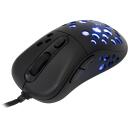 White Shark Pele AZRAEL-B GM-5013, 7200-12800 DPI, 6 pogas, 1.8 m, USB 2.0, apgaismojums, optiskā