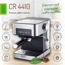 Camry | Espresso and Cappuccino Coffee Machine | CR 4410 | Pump pressure 15 bar | Built-in milk frother | Semi-automatic | 850 W | Black/Stainless steel