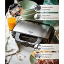 Adler Тостер CR 3054, 1300 W, 220-240 V, 50/60 Гц, 2 ломтика, серебристый