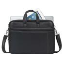 Rivacase Korpuss Orly 8940(PU)BLACK, 16'', 2 sektsiooni, 2 esikotti, 875g, Monokroomne
