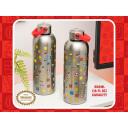 Paladone Super Mario Metalline Veepudel PP15877NN, 500ml, roostevaba teras, mitmev&auml;rviline, kandmisriba