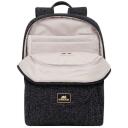 Rivacase Seljakott 7923BLACK, 13.3", 630g, veekindel, ergonoomiline, kompaktne, k&uuml;lgtaskud
