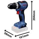 Bosch L&ouml;&ouml;ktrell GSB18V-52, 06019S0123, 25/52/70 Nm, 500-1900 p/min, 18 V, 2.0 Ah, Ilma v&otilde;tmeta