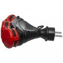 SPLITTER EXTREME 3-WAY/ FLAP COVER IP54 16A AW70279 AWTOOLS