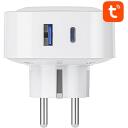 Gosund nutikas pistik SP6, 230V, 16A, 20W PD, WiFi 802.11 b/g/n, 1x USB-A, 1x USB-C, tulekindel