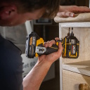 JCB JCB-18PID-230 Professional 18V be&scaron;epetėlinis smūginis suktuvas sunkiems sukimo darbams 230Nm 1/4colio hex greito keitimo griebtuvas 4+1 režimai