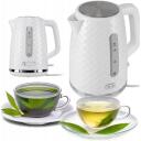 Eldom электрический чайник C280B, 1,7 L, 2200 W, белый, 220-240 V, 50-60 Hz, без проводов, автоматическое отключение, фильтрация
