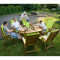 Dārza mēbeļu komplekts FINLAY galds un 6 krēsli (13184), K13183 HOME4YOU