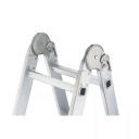 Kāpnes universālās M60 / alumīnija / 4x3 pakāpieni 037412037 HAILO