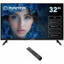 Manta teler MATV001LHN32, 32 tolli, 1366 x 768, 3000:1, 30000:1, 2x8 W, 2xUSB 2.0, 2xHDMI, 1xCI+, hotelli režiim