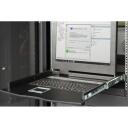 Digitus LCD konsool 19 tolline KVM DS-72211-2US, 1366x768, 8x DSUB 15pin, 1U, must klaviatuur, puuteplaat
