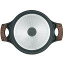 Resto kastrul 93901 2.4L, diameeter 20 cm, &uuml;mmargune, alumiinium, klaasist kaas, ergonoomilised k&auml;epidemed, induktsioonip&otilde;hi
