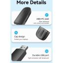 Vention m&auml;lukaardi lugeja CLGB0, USB 3.2 Gen 1, 5000 Mbit/s, 2 m&auml;lukaardi pesa, must