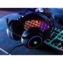 Tracer Austiņas GAMEZONE GZ X1 TRASLU47523, 50mm, 1.9m, 32&Omega;, 110dB, RGB apgaismojums, fiksēts mikrofons, stereo