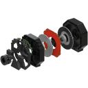Thrustmaster Stūre MODELIS 4160853, 34cm, 40cm, 32cm, 6.8kg, 1, melns, vadu savienojums, ar Axial Flux motoru