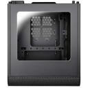 Thermaltake Core V1 MiniITX Korpus CA-1B8-00S1WN-00, 20cm, must, 2x2.5'' sisemised, 2x80mm taga, 2xUSB 3.0