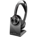 Poly K&otilde;rvaklapid A4HT2AA#AC3, 50m, 4 mikrofoni, 20-20000Hz, aktiivne m&uuml;rasummutamine, USB-C adapter, alus