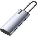 Colorway 5-in-1 dokstacija CW-HUB01, 5V⎓3A/15V⎓3A/20V⎓5A, 100W, 1xUSB C, 1xHDMI, 3xUSB A 3.0