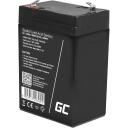 Green Cell Aku AGM15, 6 V, 4 Ah, 1, -15 - 40 &deg;C, 65 - 102 %, hooldusvaba, ohutu ja usaldusv&auml;&auml;rne
