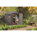 Садовый сарай Darwin 6x8 серый KETER 29210355939, 190x244x221см, 90кг