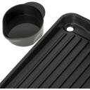 Mesko Grill MS 3050, 1800 W, Must/roostevaba teras, 180&deg; avamine, reguleeritav termostaat, kergesti puhastatav, mitte kleepuv kate