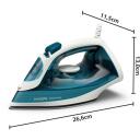 Philips Auruglaund DST2020/90, 2000W, 1.9m juhe, 0.25L paak, 110g/min auru, keraamiline tald