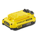 Akukomplekt Stanley FATMAX V20 2.0Ah SFMCB202-XJ