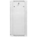 Lanberg Seinale paigaldatav rack WF01-6622-10S, 600mm, 600mm, 22U, 60kg, IP20, klaasuks, 2 ventilaatoriavahet, 4 vertikaalset riba