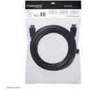 Neomounts HDMI кабель HDMI15MM, 5 м, 10.2 Гбит/с, 340 МГц, 2 x HDMI A мужские разъемы, черный