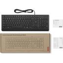 Lenovo Essential Klaviatuur 4Y41R64681, USB, 105 nuppu, QWERTY, must, pritsmeid vastupidav