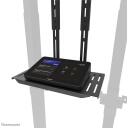 Neomounts monitors un multimediju komplekts AFL-875BL1, maksimālā slodze 9 kg, melns, regulējams statīvs, adapteris