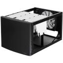 Fractal Design Korpuss NODE 304 FD-CA-NODE-304-BL, 2xUSB 3.0, 1x3.5mm audio ieeja, 1x3.5mm audio izeja, LED indikators