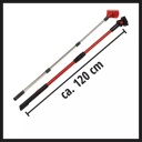 Logu tīrītāja teleskopiskā stanga, EINHELL BRILLIANTO, 3437101, 2 daļas, regulējama līdz 120 cm