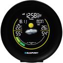 Blaupunkt Meteoroloģiskā stacija WS35BK APP, 5V 600mA, krāsu LCD, pulkstenis, modinātājs, UV indekss, PM2.5