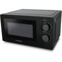 Esperanza ESTOFADO Solo mikroviļņu krāsns EKO011K, 20 L, 700 W, 5 jaudas līmeņi, mehāniskais taimeris 30 min