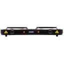 Adler elektriline pliit MS 6509, 2 tsooni, 1000 W, must, p&ouml;&ouml;rdkontroll, LED indikaatorid