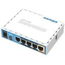 MikroTik hAP ac lite RB952Ui-5ac2nD, 802.11ac, 867 Mbit/s, 10/100 Mbit/s, 5x Ethernet, MU-MiMO, PoE