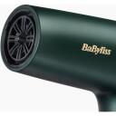 Babyliss Fēns D6555DE, 1700 W, zaļa krās., 3 ātrumi, 3 temperatūras, difuzors, auksts gaiss, jonizācija, 2,5 m vads