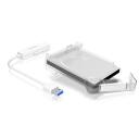 Raidsonic ICY BOX Adapteris, IB-AC703-U3, USB 3.0, SATA 6Gb/s, 2.5", datu indikators, viegls maiņas mehānisms