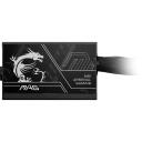 Msi MAG A750BN PCIE5 II toiteallikas 306-7ZPSX11-CE0, 750W, 85%, 1 ventilaator, aktiivne jahutus, 80 PLUS pronks