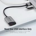 Vention USB v&auml;line helikaart CDKHB 16 bit, 44100-48000 Hz, USB, kaabel 0.15 m, hall