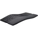 Logitech Juhtmevaba ergonoomiline klaviatuur K860 920-010352, 10m, 2xAAA, Bluetooth, QWERTY, ergonoomiline disain