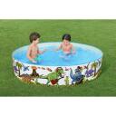 Bestway Бассейн Bestway Fill N Fun 7347652, &Oslash; 183 x 38 см, 946 л, прочный ПВХ, дизайн динозавров, заплатка для ремонта