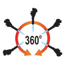 Газовая горелка - насадка на баллон с газом YT-36709 YATO