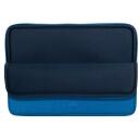 Rivacase SLEEVES SUZUKA 7703AZURE, 14", 120g, водоотталкивающий, пылеустойчивый, устойчивый к царапинам