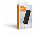 Denver Strāvas banka PBS-10010B KODS 117140000630, 10000mAh, 5V/2A, 2xUSB-A, LED indikators